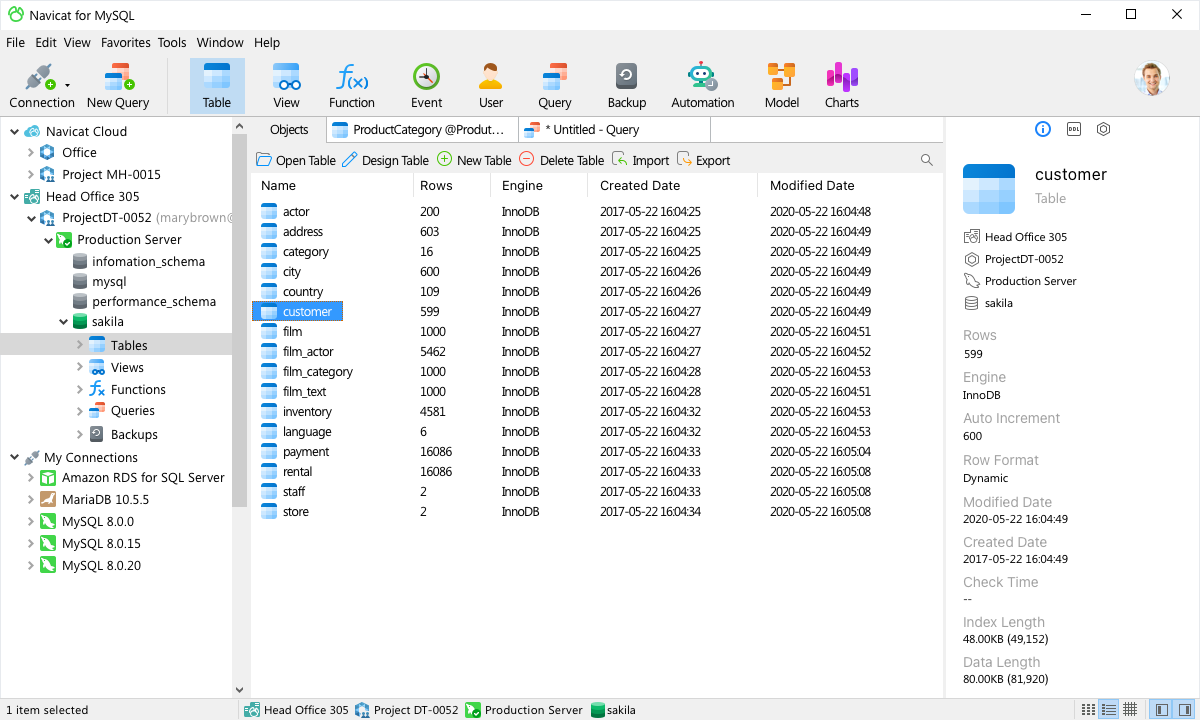 The Best 10 MySQL GUI Clients for Mac OS X