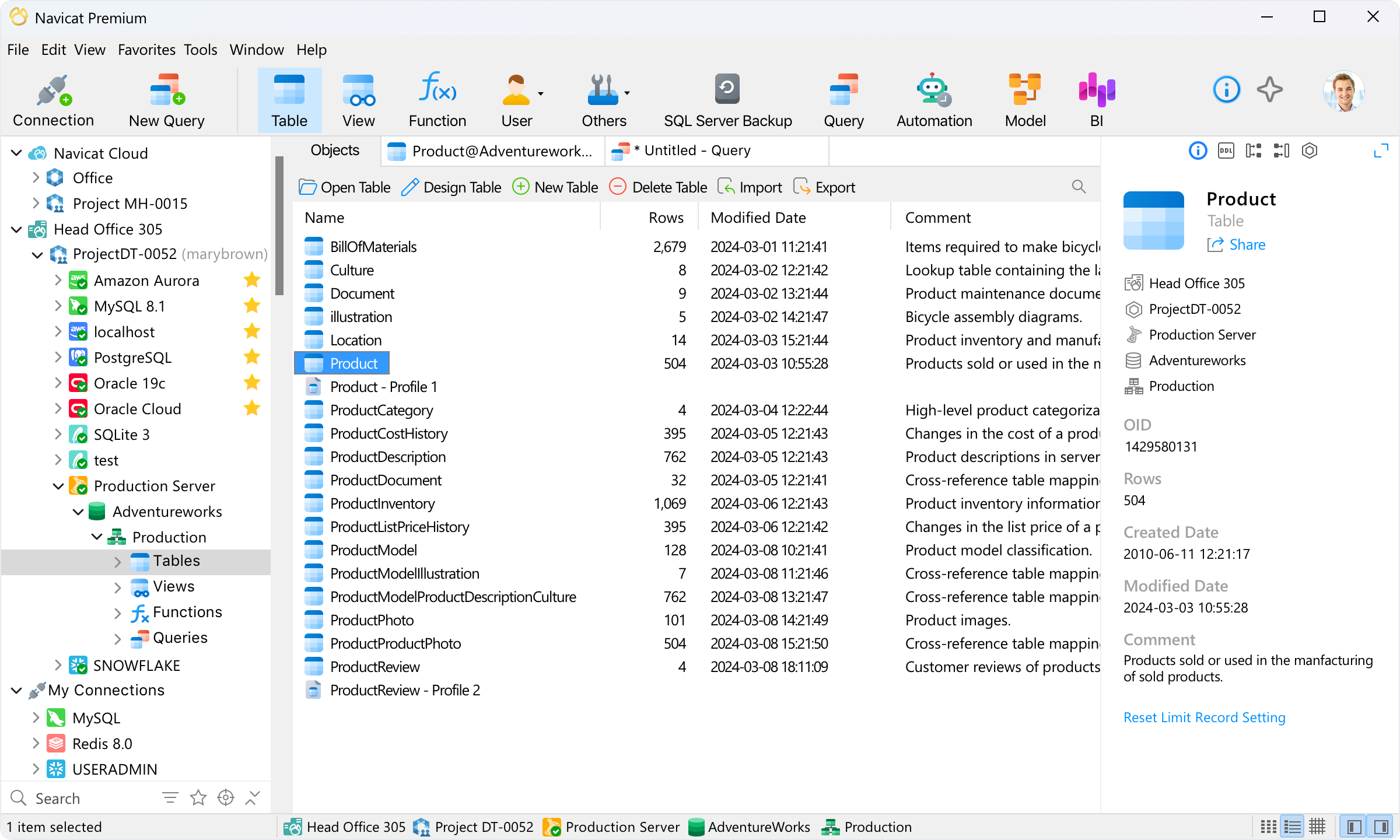Navicat Premium 18.0 繁體中文版 for Windows 64-bit