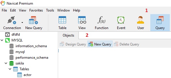 Design SELECT Queries using Navicat's Query Builder (Part 1)