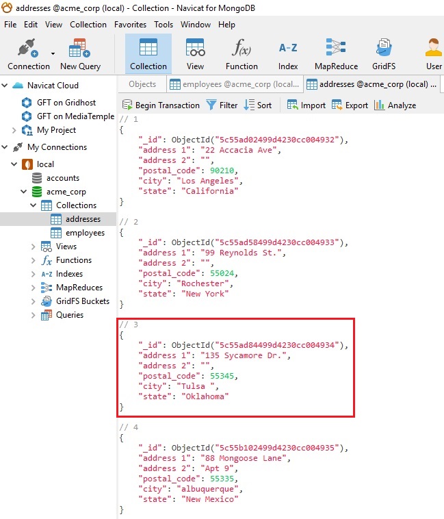 Dbref mongodb java best sale example