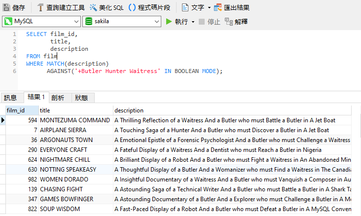 MySQL - Boolean Mode Multi