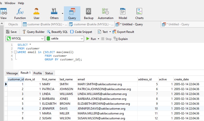 Applying Select Distinct One Column Only