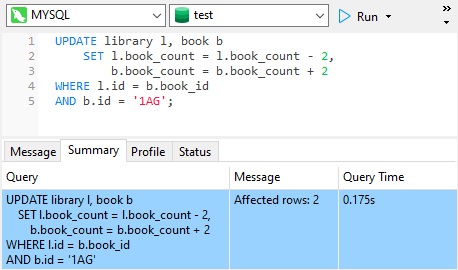 Update Multiple Tables With One Statement